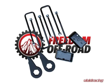 Freedom Off-Road 1-3 Inch Torsion Key Lift Leveling Kit GM Silverado/Sierra 1500 HD | Silverado 2500 HD/3500 HD 2001-2010 - FO-G602-KIT