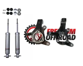 Freedom Off-Road 3 Inch Front Lift Spindles and Front Shocks Cadillac | Chevrolet | GMC RWD 1999-2006