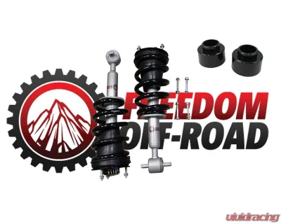 Freedom Off-Road 3 Inch Front Struts w/ 2 Inch Rear Spring Spacers Cadillac | Chevrolet | GMC | Hummer 2000-202 - FO-G803F30+FO-G30220R