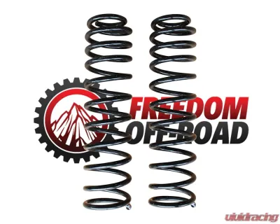 Freedom Off-Road 2.5 Inch Front Lift Springs Jeep Wrangler TJ 1997-2006 - FO-J102F25