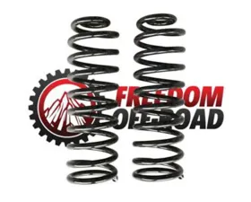 Freedom Off-Road 2.5 Inch Rear Lift Springs Jeep Wrangler TJ 1997-2006