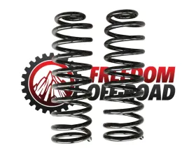 Freedom Off-Road 2.5 4dr / 3.5 Inch 2dr Front Lift Springs Jeep Wrangler JK 2007-2018