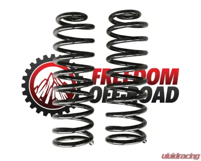 Freedom Off-Road 2.5 4dr / 3.5 Inch 2dr Front Lift Springs Jeep Wrangler JK 2007-2018 - FO-J103F25