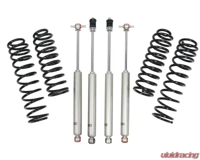 Freedom Off-Road 2.5 Inch Front 2.5 Inch Rear Lift Springs w/ Shocks Jeep Wrangler JL No 392 or 4XE 2018+ - FO-J104F25+FO-J104R25+FO-J304