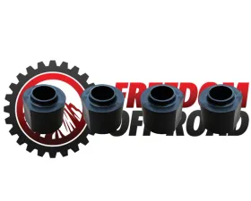 Freedom Off-Road 2 Inch Coil Spring Lift Spacers (Set of 4) Jeep Cherokee | Grand Cherokee | Wrangler 1984-2006
