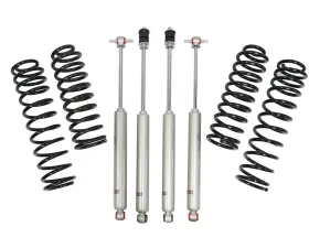 Freedom Off-Road 2.5 Inch Front 2.5 Inch Rear Lift Springs w/Shocks Jeep Wrangler JK 2007-2018
