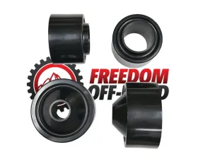 Freedom Off-Road 2.5 Inch Front / 2.5 Inch Rear Lift Spacers Jeep Wrangler JK 2007-2018