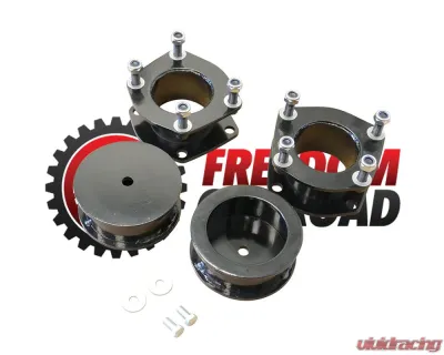 Freedom Off-Road 3 Inch Front 3 Inch Rear Lift Spacers Jeep Commander | Grand Cherokee 2005-2010 - FO-J308F30+FO-J308R30
