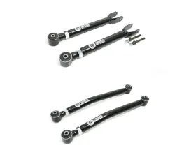 Freedom Off-Road Adjustable Front Upper + Lower Control Arms 0-4.5 Inch Lift Jeep Wrangler JK 2007-2018