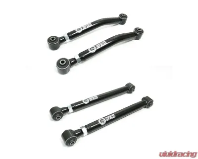 Freedom Off-Road Adjustable Rear Upper + Lower Control Arms 0-4.5 Inch Lift Jeep Wrangler JK 2007-2018 - FO-J703RU-ADJ+FO-J703RL-ADJ