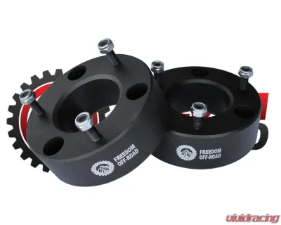 Freedom Off-Road 3 Inch Front Strut Spacers Lexus GX460 | GX470 | Toyota 4Runner | FJ Cruiser | Tacoma 2003+ - FO-N301F30AL