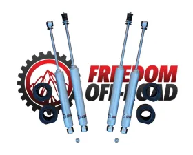 Freedom Off-Road 2 Inch Lift Kit w Shocks Jeep Grand Cherokee 1993-1998