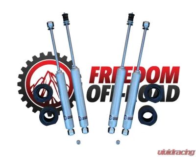 Freedom Off-Road 2 Inch Lift Kit w Shocks Jeep Grand Cherokee 1993-1998 - FO-SH301+FO-J30220(2)