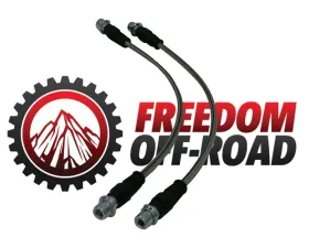 Freedom Off-Road Extended Front Brake Lines Toyota Tacoma 2005-2023