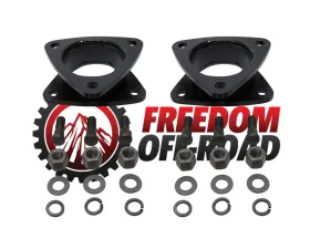 Freedom Off-Road 3 Inch Front Strut Spacers Lexus GX460 | GX470 | Toyota 4Runner | FJ Cruiser | Tacoma 2003-2023