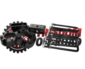 Freedom Off-Road 3 Inch Front Strut Spacers 2 Inch Rear Lift Blocks w/ U Bolts Toyota Tacoma 2005-2023
