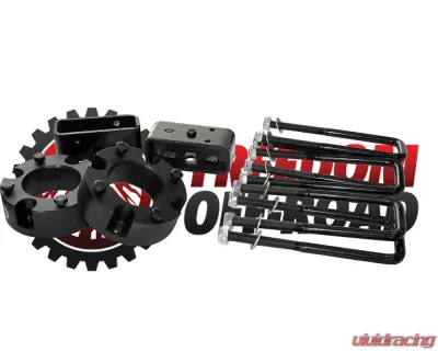 Freedom Off-Road 3 Inch Front Strut Spacers 2 Inch Rear Lift Blocks w/ U Bolts Toyota Tacoma 2005-2023 - FO-T601-2AL