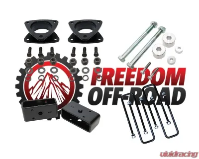 Freedom Off-Road 3 Inch Suspension Lift Kit + Differential Drop Spacer Toyota Tacoma 2005-2023 - FO-T601-KIT+FO-T401-KIT