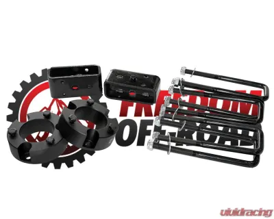 Freedom Off-Road 3 Inch Front Strut Spacers 2 Inch Rear Lift Blocks w/ U Bolts Toyota Tundra 2007-2021 - FO-T603-2AL