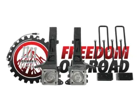 Freedom Off-Road 4 Inch Front 3 Inch Rear Lift Kit Toyota Tacoma RWD 2005-2023