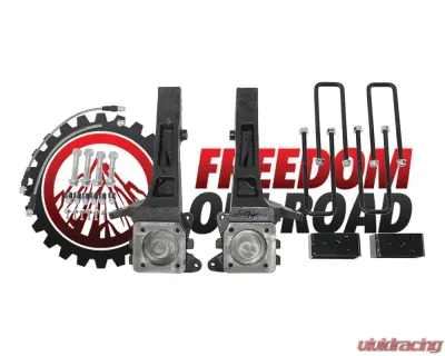 Freedom Off-Road 4 Inch Front 3 Inch Rear Lift Kit Toyota Tacoma RWD 2005-2023 - FO-T701F40+FO-U30130+FO-G403