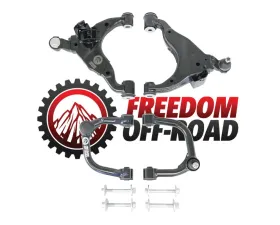 Freedom Off-Road Front Upper and Lower Control Arms 2-4 Inch Lift Lexus GX470 | Toyota Tacoma 2003-2009