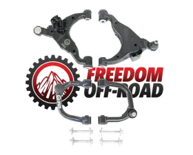 Freedom Off-Road Front Upper and Lower Control Arms 2-4 Inch Lift Toyota 4Runner | FJ Cruiser 2003-2023