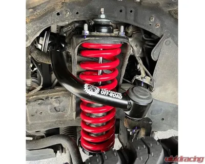 Freedom Off-Road Front Upper Control Arms 2-4 Inch Lift Lexus GX460 | GX470 | Toyota 4Runner | FJ Cruiser 2003-2023 - FO-T702FU