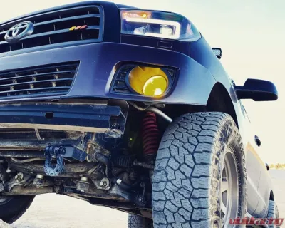 Freedom Off-Road Front Upper Control Arms 2-4 Inch Lift Uni-Ball Toyota Sequoia | Tundra 2007-2022 - FO-T703FU-UB