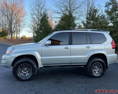 Freedom Off-Road 2.5-5 Inch Adjustable Coilovers 3 Inch Rear Lift Springs and Shocks Lexus GX460 | GX470 | Toyota 4Runner | FJ Cruiser 2003-2023 - FO-T901-2-KIT