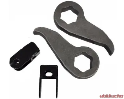 Freedom Off-Road 1 Inch-3 Inch Leveling Kit Torsion Keys w/ Shock Extenders Chevrolet Silverado 2500|3500HD|GMC Sierra 2011-2019 - FO-G104F+FO-G407