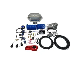 Freedom Off-Road Onboard Air System 1.5 Gallon Aluminum Tank Digital Gauge C100 Compressor