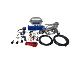 Freedom Off-Road Onboard Air System 1.5 Gallon Aluminum Tank Digital Gauge VIAIR 444C Compressor
