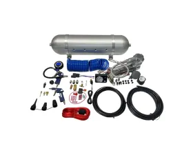 Freedom Off-Road Onboard Air System 4 Gallon Aluminum Tank Digital Gauge VIAIR 444C Compressor