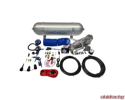 Freedom Off-Road Onboard Air System 4 Gallon Aluminum Tank Digital Gauge VIAIR 444C Compressor - FO-AOKA40-KIT