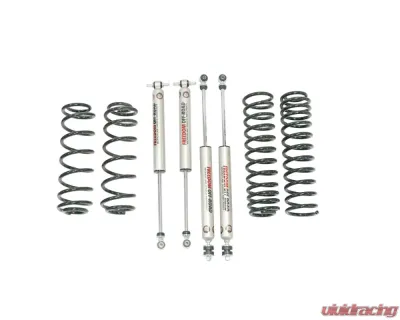 Freedom Off Road 4" 4DR/4.5" 2DR Lift w/ Coil Springs & Monotube Shocks Jeep Wrangler 2007-2018 - FO-J303-MO+FO-J10340