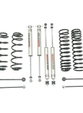 Freedom Off Road 4" 4DR/4.5" 2DR Lift Kit w/ & Extended Sway Bar End Links Jeep Wrangler 2007-2018                                     - FO-J303-MO-KIT - Image 3
