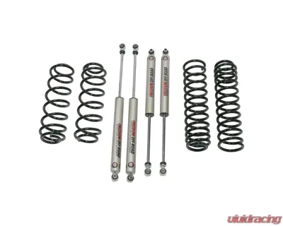 Freedom Off Road 4" Lift w/ Coil Springs & Monotube Shocks Jeep Gladiator JT 2020-2025 - FO-J304-MO+FO-J10440-1