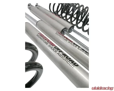 Freedom Off Road 4" Lift w/ Coil Springs & Monotube Shocks Jeep Gladiator JT 2020-2025 - FO-J304-MO+FO-J10440-1