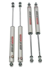 Freedom Off Road Monotube Shocks Set of 4 Jeep Wrangler 2018-2025                                     - FO-J304F-MO+FO-J304R-MO - Image 3