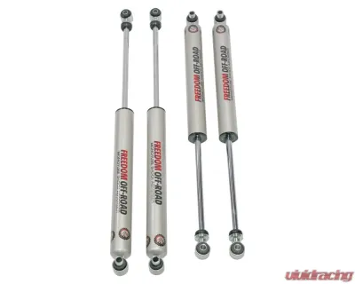 Freedom Off Road Monotube Shocks Set of 4 Jeep Wrangler 2018-2025 - FO-J304F-MO+FO-J304R-MO