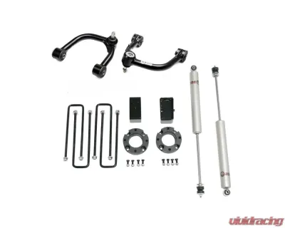 Freedom Off-Road 3" Lift Kit Front Spacers w/ Rear Blocks, Shocks, & Control Arms Toyota Tacoma 2005-2023 - FO-T601-3AL+FO-T301R+FO-T701FU