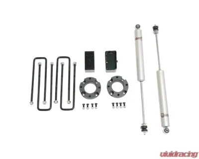 Freedom Off-Road 3" Lift Kit Front Spacers w/ Rear Blocks & Shocks Toyota Tundra 2007-2021 - FO-T603-3AL+FO-T301R