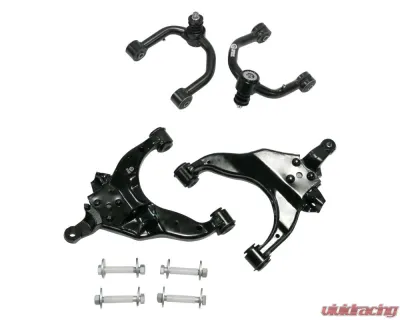 Freedom Off-Road Front Upper|Lower Control Arms w/ Cam Bolts For 2-4" Lift Toyota Tacoma 1995-2004 - FO-T705FU+FO-T705-1FL