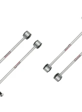 Freedom Off-Road 3.5"-6" Lift Zinc-Nickel Coated Extended Sway Bar End Links Jeep Wrangler 2007-2022                                     - FO-J40435F-ZN+FO-J40435R-ZN - Image 2