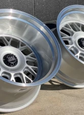 DTM Raderwerkz WB10 Wheel 18x9.5 5x120 -30mm Gloss Silver | Machined Lip                                     - WB10GSLML18X9.55x120ET-30CB741 - Image 2