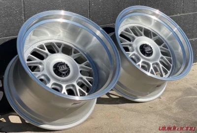 DTM Raderwerkz WB10 Wheel 18x9.5 5x120 -30mm Gloss Silver | Machined Lip - WB10GSLML18X9.55x120ET-30CB741