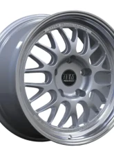DTM Raderwerkz FF30 Flow Forged Wheel 17x8.5 4x108 35 Silver | Machined Lip                                     - FF30SLSL17X85DRILL4x108ET35CB73.1 - Image 4