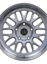 DTM Raderwerkz FF30 Flow Forged Wheel 17x8.5 4x108 35 Silver | Machined Lip                                     - FF30SLSL17X85DRILL4x108ET35CB73.1 - Image 2