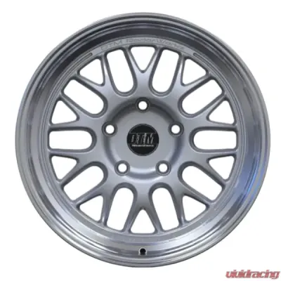 DTM Raderwerkz FF30 Flow Forged Wheel 17x8.5 4x108 35 Silver | Machined Lip - FF30SLSL17X85DRILL4x108ET35CB73.1